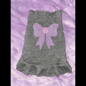 Cynthia Rowley dog sweater dress